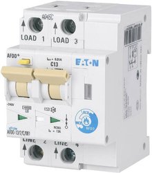 Eaton  187180  Przełącznik ochrony przeciwpożarowej        2-biegun.  13 A  0.03 A  230 V/AC  1 szt.