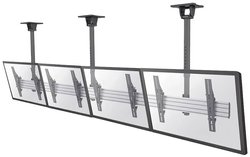 Neomounts Pro NMPRO-CMB4 Uchwyt sufitowy Menuboard do 4 monitorów o przekątnej do 139,7 cm (55 cali) Uchwyt do monitora, sufitowy Neomounts NMPRO-CMB4, 81,3 cm (32'') - 139,7 cm (55'')