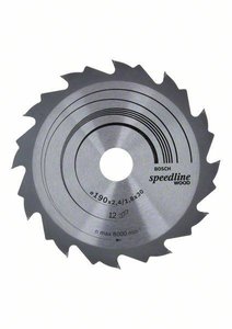 Tarcza tnąca z węglików spiekanych Bosch Accessories Standard for Wood Speed 190 x 30 x 2.6 mm 1 szt.