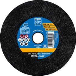 Tarcza tnąca prosta PFERD PSF STEELOX 65508109 76 mm 25 szt.