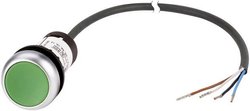 Przycisk Eaton C22-D-G-K10-P62 płaski zielony   1 szt.