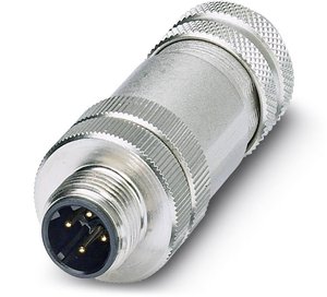 Złącze danych czujnika/aktuatora Phoenix Contact SACC-M12MSD-4CON-PG 7-SH 1521258, piny: 4, 1 szt.