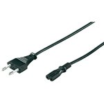 Kabel zasilający prosty, 3 m, czarny (Goobay 95038)