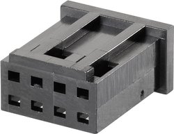 Obudowa złącza pin żeńskiego na kabel TE Connectivity AMPMODU 280365, wire-to-board, piny: 8, 3 A, 1 szt.