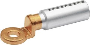 Końcówka oczkowa prostokątna Klauke 368R10, M10, 120 mm², 180 °, 1 szt.