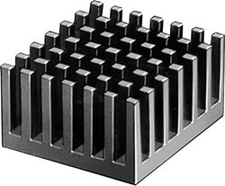 Radiator Fischer Elektronik ICK PGA 6 X 6 X 14 18.6 K/W