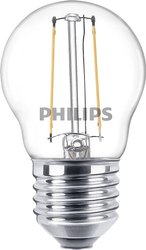 Żarówka Philips LEDclassic 2W zastępuje 25 w, E27, ciepła biel (2700 K) (2700 K), 250 lumenów, kropla, przezroczysta Żarówka LED Philips Lighting 76329900 E-27 2 W = 25 W 250 lm ciepła biel 1 szt.