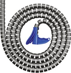 Wąż ochronny HellermannTyton HWPP-20MM-PP-BK-Q1, O 21 mm, czarny, 25 m