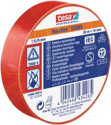 Taśma izolacyjna tesa tesa® Professional 53988-00016-00 (D x S) 20 m x 19 mm 20 m 1 szt.