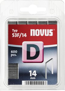 Zszywki typu 53 F/14 Novus 042-0378, 14 x 11,3 mm, 600 szt.