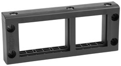 Ramka do wprowadzania kabli HellermannTyton VarioPlate-24_Frame-PL-BK 440-00003, (D x S x W) 61 x 143.50 x 21 mm, tworzywo sztuczne, 1 szt.