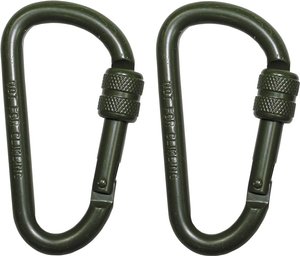 MFH 27536B Karabinek  D8x80O  8 mm x 80 mm  2 szt.