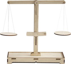 Sol Expert Holzbausatz Apothekerwaage Waga apteczna