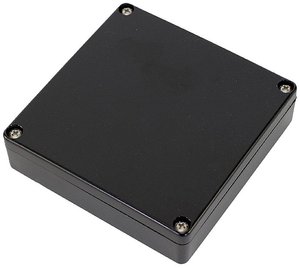 Obudowa uniwersalna Hammond Electronics 1551WXBK, (S x W x G) 80 x 80 x 22 mm, ABS, 1 szt.