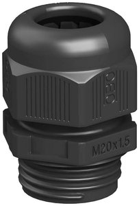 Dławnica kablowa OBO Bettermann V-TEC VM20 SW 2022887, 1 szt.