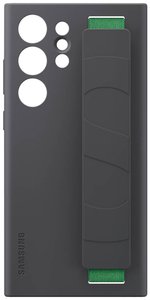 Samsung Silicone Grip Case S23-Serie Futerał backcase Samsung Galaxy S23 Ultra czarny Odporny na wstrząsy