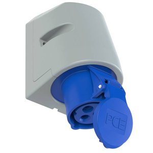 Gniazdo PCE 113-6tt, 230 V / AC, 16 A, IP44