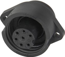 Gniazdo urządzenia IP67 serii WA22, 1 szt.