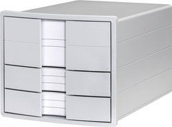 Szafka z szufladami HAN 1017-11 szary DIN A4, DIN C4 Ilość szuflad: 3