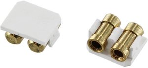 TRU COMPONENTS LEDV04BU2WS  Łącznik      24 V miedź-beryl  taśma cięta 1 szt.