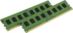 Kingston ValueRAM Pamięć robocza do PC - zestaw  DDR3 16 GB 2 x 8 GB Non-ECC 1600 MHz 240 pin DIMM CL11 11-11-35 KVR16N11K2/16