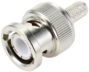 Złącze BNC TRU COMPONENTS TC-10101472 złącze męskie proste 50 Ω 1 szt.