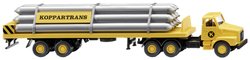 Model ciężarówki Wiking 078701 H0 Volvo Przyczepa do transportu gazu N12 Kopparttrans