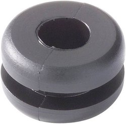 Przelotka HellermannTyton, HV1101-PVC-BK-D1, 633-01010, (Ø x W) 25.5 mm x 10 mm, czarny, 1 szt.