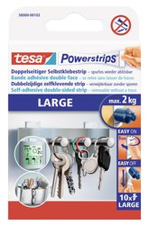 Podkładki przylepne Tesa Powerstrips, białe, 10 szt.