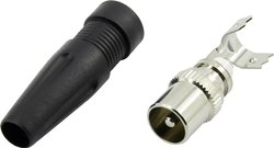 Conrad Components 1372216, Złącze koncentryczne z reduktorem naprężeń