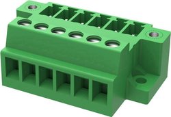 Obudowa złącza pin żeńskiego na kabel Degson 15EDG-GBM-3.81-06P-14-00AH, wire-to-wire, piny: 6, 8 A, 1 szt.