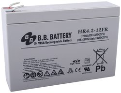 Akumulator ołowiowy B.B. HR4.2-12FR-VDS HR4.2-12FR, AGM, 12 V, 4200 mAh
