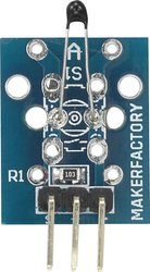 MAKERFACTORY Analogowy czujnik temperatury (2 sztuki) - Kompatybilny z Arduino® Czujnik temperatury MAKERFACTORY MF-6402114 1 szt.