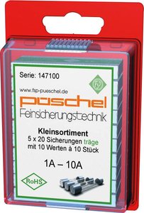 Bezpiecznik Püschel Feinsicherungen SORTI03TB SORTI03TB, 5 mm x 20 mm , 100 szt.