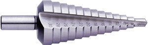 Wiertło stożkowe stopniowe Exact 05330, HSS, 9 - 36 mm, Długość całkowita 86 mm, 1 szt.
