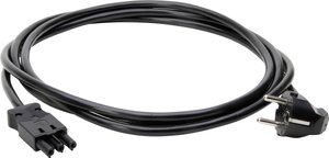 Kabel sieciowy Kopp 226402048 1 sztuka  czarny 2.00 m