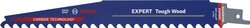 Brzeszczot do piły szablastej EXPERT 'Tough Wood' S 1142 KHM, 3 sztuki Bosch Accessories 2608900404 3 szt.