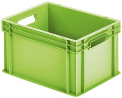 Pudełko z tworzywa sztucznego Alutec  75041 zamknięta (S x W x G) 400 x 235 x 300 mm zielony 1 szt.