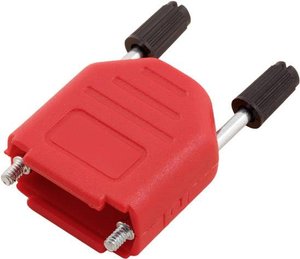 Obudowa złącza D-SUB encitech DPPK09-R-K 6353-0103-01, tworzywo sztuczne, 180 °, 1 szt.