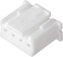 Obudowa złącza pin żeńskiego na kabel JST XAP-03V-1, Ilość pinów 3, Wymiary siatki: 2.50 mm, 1 szt.