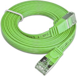 Kabel LAN Slim Wirewin PKW-STP-SLIM-KAT6 2.0 GN, 1 szt., RJ45, CAT 6, U/FTP, 2.00 m, zielony