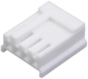 Obudowa złącza pin żeńskiego na kabel econ connect FS03G FS03G, wire-to-board, piny: 4, 3 A, 1 szt.