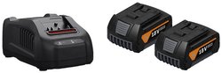 Ładowarka i akumulator do elektronarzędzi Fein GBA 18V 5Ah GAL1880CV AS N00 92604246010, Li-Ion, 5.0 Ah, 18 V