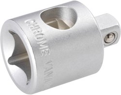 Przesuwna głowica uchwytu T lub adapter 10 mm (3/8'') na 6,3 mm (1/4'') Przejściówka 10 mm (3/8'') na 6,3 mm (1/4'')