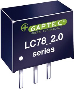 Przetwornica DC/DC, do PCB Gaptec LC78_05-2.0 10020041, SIP-3, 10 W, 5 V/DC, 2 A, 1 szt.