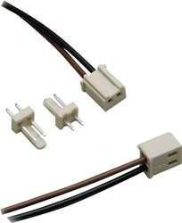 Listwa kołkowa, męska, standardowa BKL Electronic 072510-O/2, Ilość pinów 2, 1 zest.