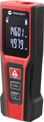 Dalmierz laserowy TOOLCRAFT  TO-6680535 Maksymalny pomiar 20 m