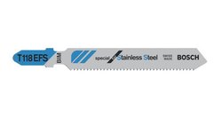 Brzeszczot do wyrzynarki T 118 EFS, Basic for Inox, Zestaw 5 szt. Bosch Accessories 2608636497 5 szt.