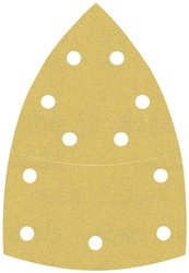 Papier ścierny EXPERT C470 z 11 otworami do szlifierek uniwersalnych, 102 x 62 mm, 93 mm, G 180, 10 sztuk. Papier ścierny do szlifierki Bosch Accessories EXPERT C470 2608900889 102 mm 10 szt.