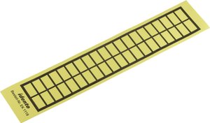 Etykieta kablowa TE Connectivity 6-1768019-8, 19 x 11 mm, etykiety na arkuszu: 40, 1 szt.
